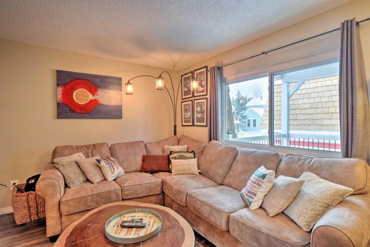Main St Breck Condo With Mtn Views - Walk To Lifts! Брекенридж Экстерьер фото