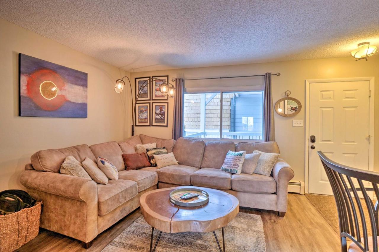 Main St Breck Condo With Mtn Views - Walk To Lifts! Брекенридж Экстерьер фото